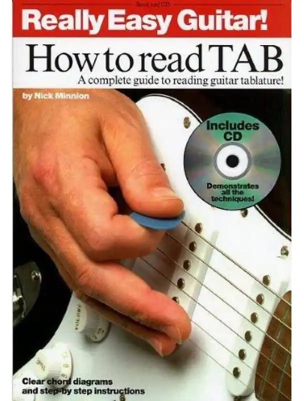 Really Easy Guitar! How To Read TAB (noty, tabulatury na kytaru) (+audio) Nejprodávanější