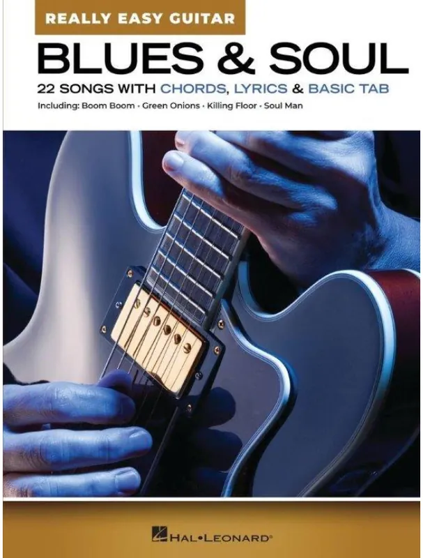 Cenově Výhodný Really Easy Guitar Blues & Soul (akordy na kytaru, texty písní)