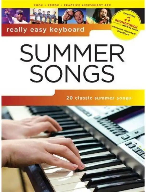 Cenová Bomba Really Easy Keyboard Summer Songs (noty na keyboard) (+audio & software & eBook)