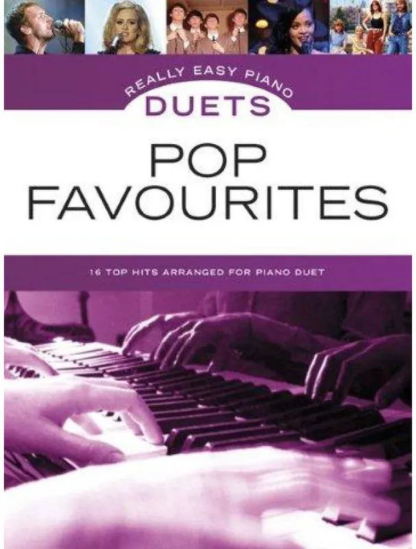 Really Easy Piano Duets Pop Favourites (noty, čtyřruční klavír) Časově Omezené