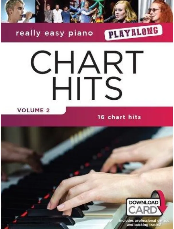 Really Easy Piano Playalong Chart Hits Volume 2 (noty na snadný sólo klavír) (+audio) Originální