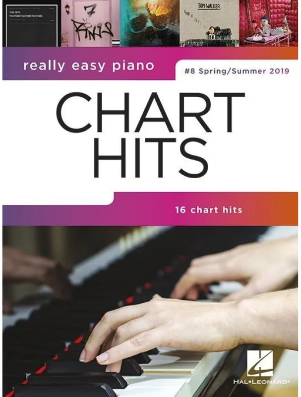Really Easy Piano Chart Hits 8 Spring-Summer 2019 (noty na snadný klavír) Top Prodej