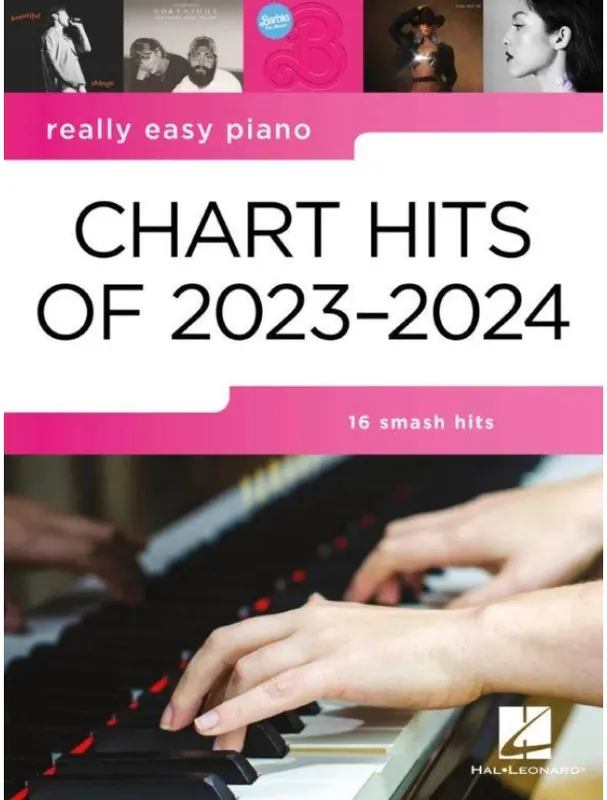 Speciální Cena Really Easy Piano Chart Hits of 2023-2024 (noty na snadný klavír)