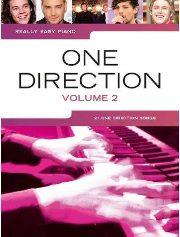Really Easy Piano One Direction - Volume 2 (noty na snadný sólo klavír) Ihned K Objednání