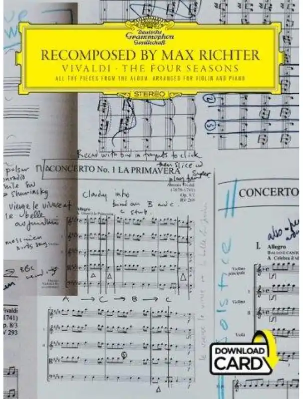 Recomposed By Max Richter Vivaldi, The Four Seasons (noty na housle, klavír) (+audio) Sezónní Sleva