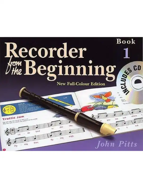 Recorder From The Beginning Pupil‘s Book 1 (2004 Edition) (noty na zobcovou flétnu) (+audio) Značkový