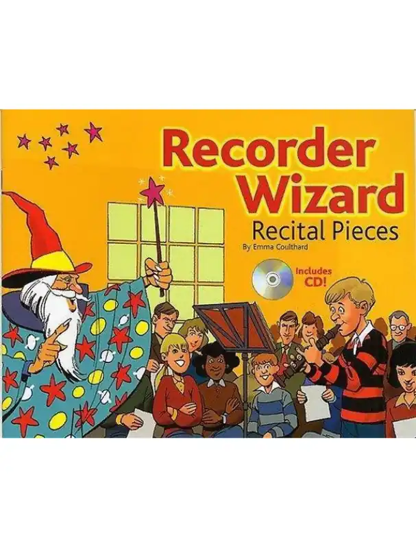 Recorder Wizard Recital Pieces Pupil‘s Book (noty na zobcovou flétnu) (+audio) Jen Po Omezenou Doba