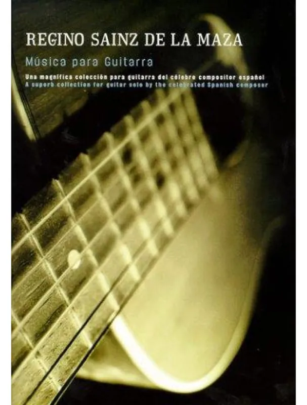 Regino Sainz De La Maza Musica para Guitarra (noty na kytaru) Tovární Cena
