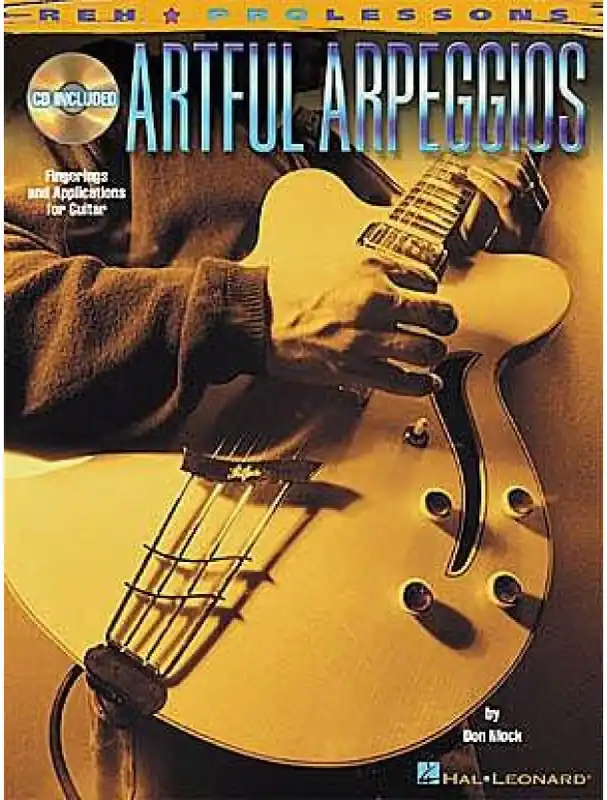 Nejlepší Volba Reh Prolessons Artful Arpeggios (noty, tabulatury na kytaru) (+audio)
