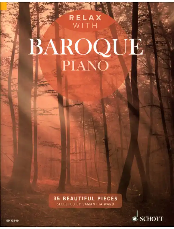 Relax with Baroque Piano (noty na klavír) Super Cena