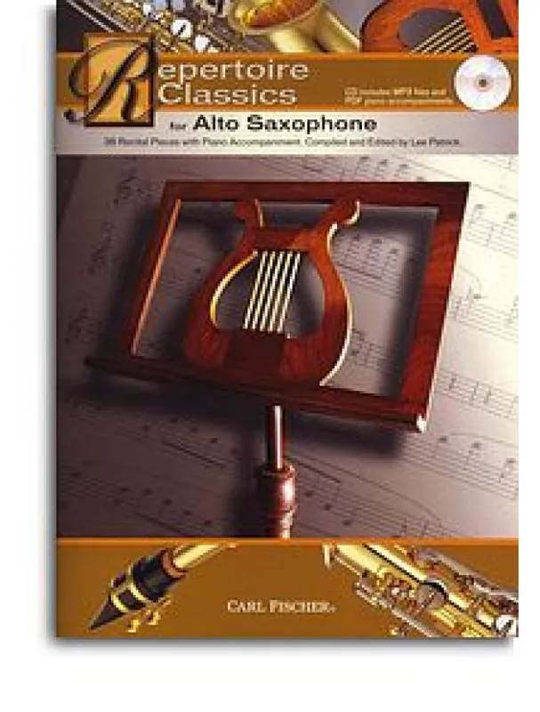 Kup Teď Repertoire Classics (noty, altsaxofon, klavír) (+audio)