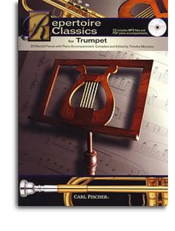 Nejlepší Cena Repertoire Classics (noty, trubka, klavír)(+audio)