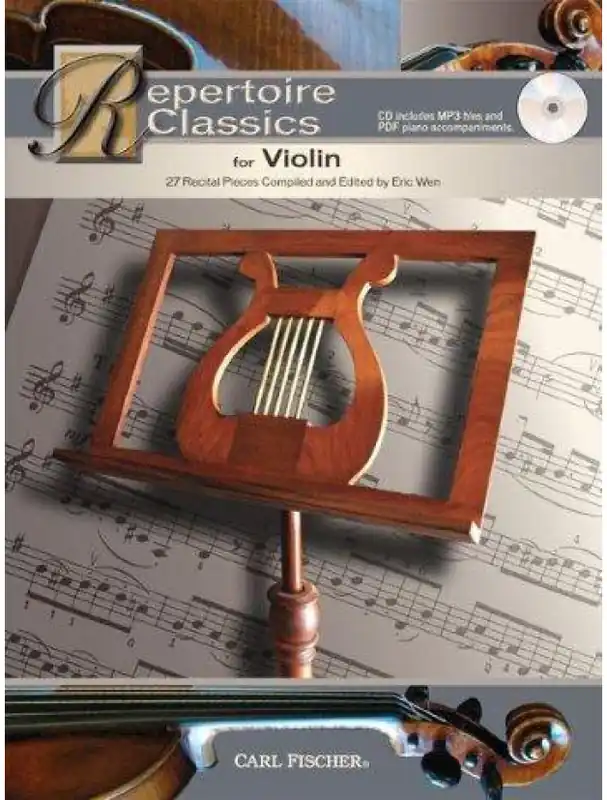 Časově Omezené Repertoire Classics - Violin (noty na housle) (+audio)