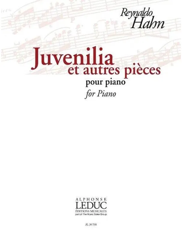 Reynaldo Hahn Juvenilia Et Autres Piéces (noty na klavír) Nejlepší Cena