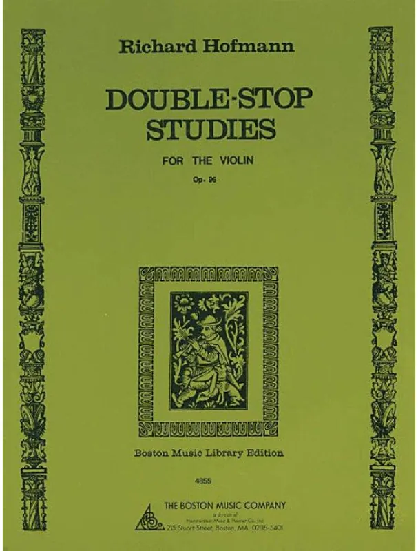 Richard Hofmann Double-Stop Studies Op. 96 (noty na housle) Top Prodej