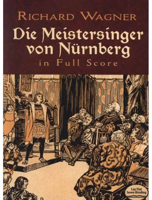 Akční Cena Richard Wagner Die Meistersinger Von Nurnberg (noty, partitura)