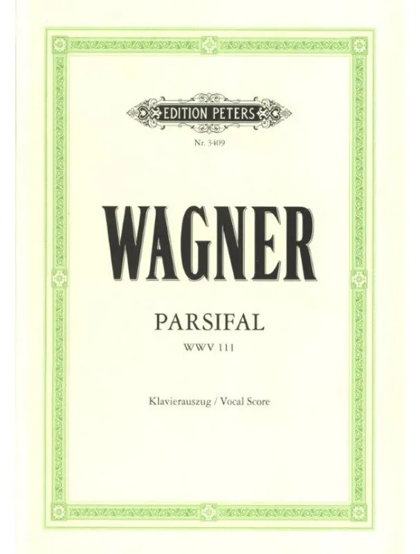 Richard Wagner Parsifal WWV 111 (noty na klavír, zpěv) Levný
