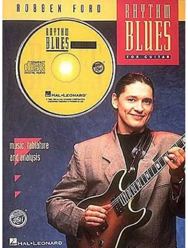 Robben Ford Rhythm Blues For Guitar (noty, tabulatury, kytara) (+audio) Vysoce Kvalitní