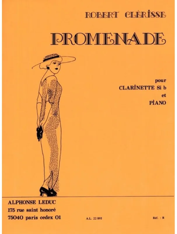 Robert Clérisse Promenade (noty na klarinet, klavír) Top Prodej