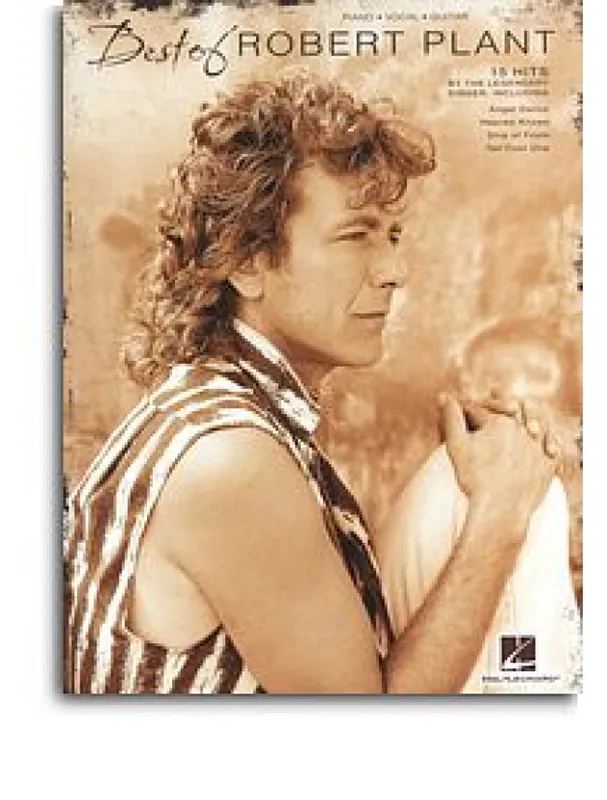 Vrácení Zdarma Robert Plant The Best Of (noty, akordy, texty, klavír, kytara, zpěv)