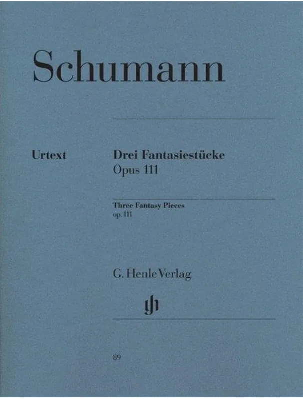 Robert Schumann 3 Fantasy Pieces op. 111 (noty na klavír) Nízká Cena
