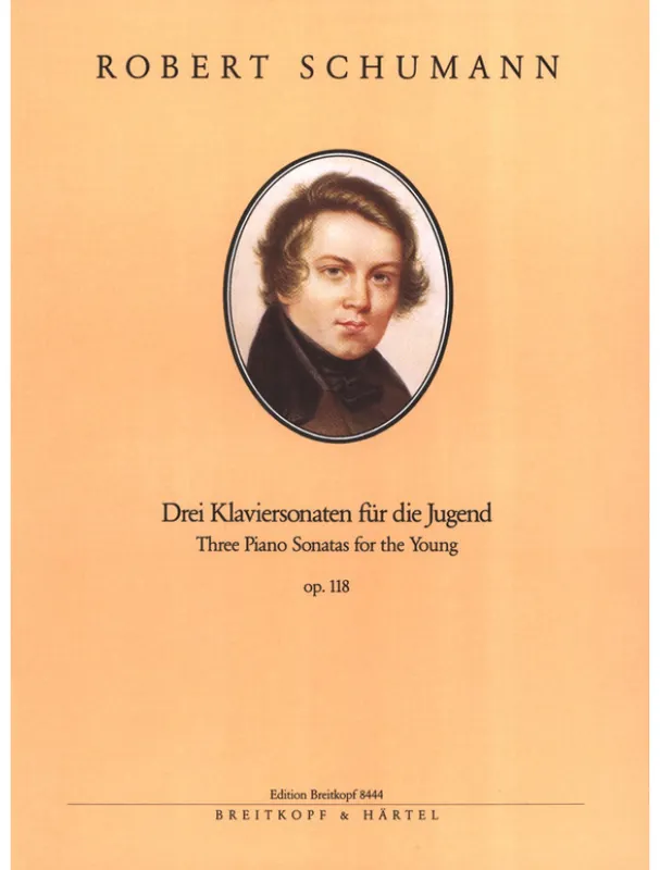 Robert Schumann 3 Sonatas For The Young op.118 (noty na klavír) Značkový