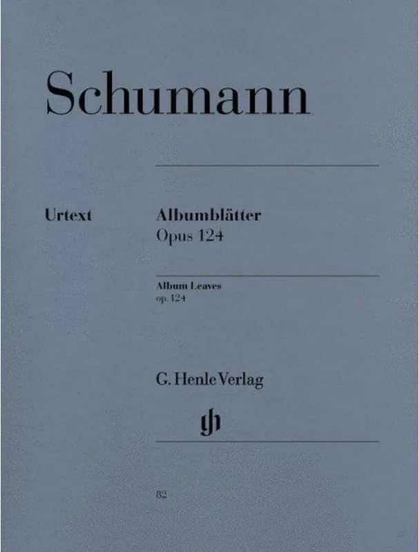 Robert Schumann Albumblatter Op.124 (noty na klavír) Finální Výprodej