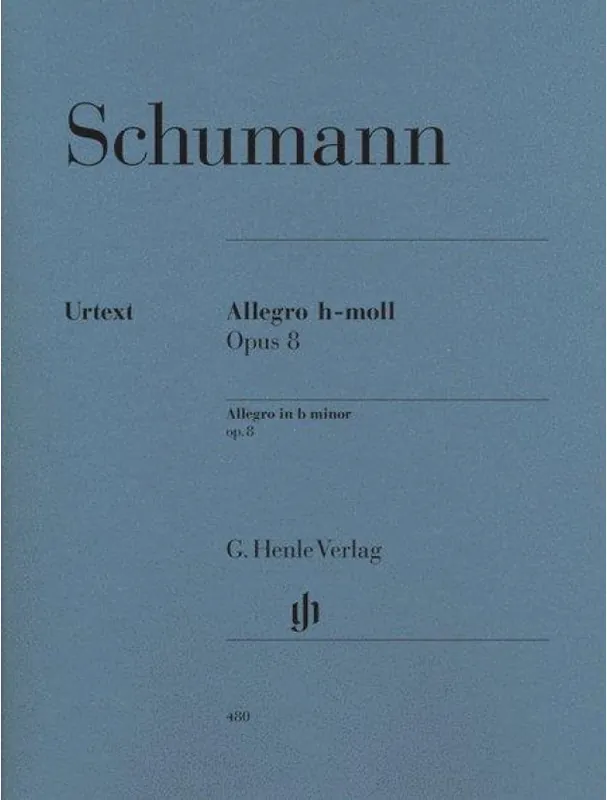 Robert Schumann Allegro In B Minor Op.8 (noty na klavír) Výprodej