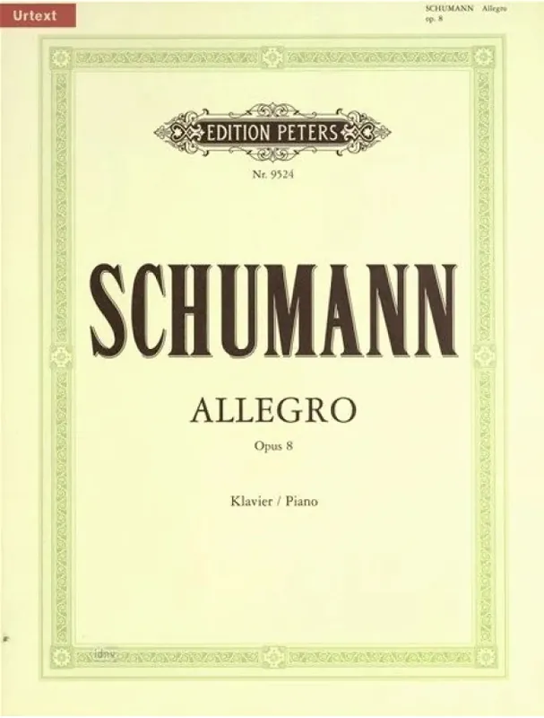 Robert Schumann Allegro Op.8 (noty na klavír) Pouze Dnes
