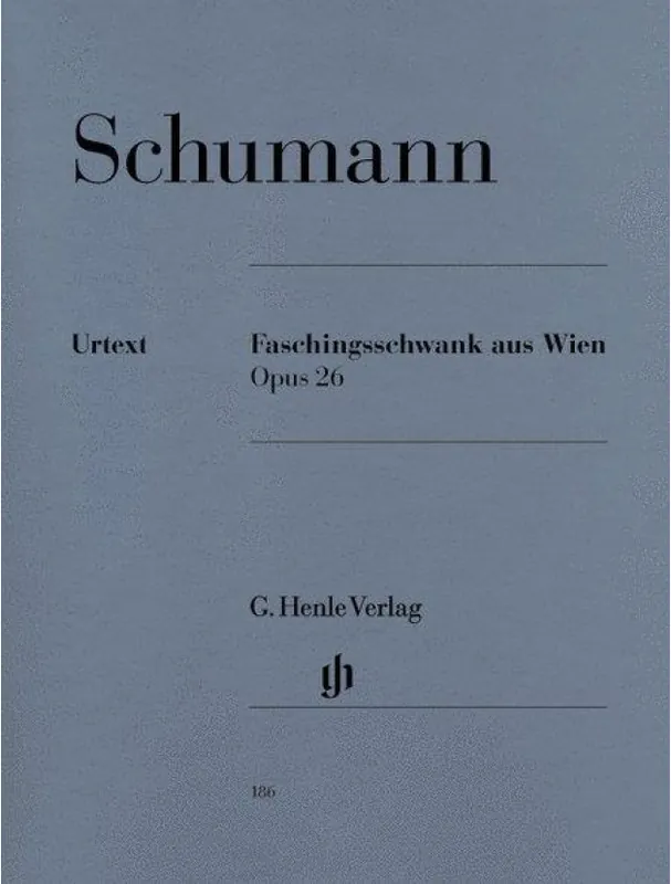 Značkový Robert Schumann Carnival of Vienna Op. 26 (noty na klavír)