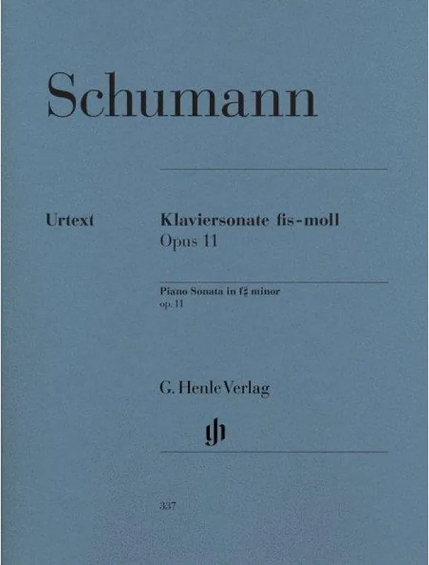 Cenový Hit Robert Schumann Klaviersonate Op.11 (noty na klavír)