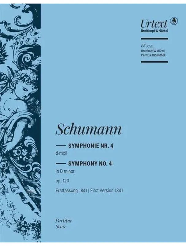 Robert Schumann Symphonie Nr. 4 d-moll Op. 120 (noty, partitura) Pouze Dnes