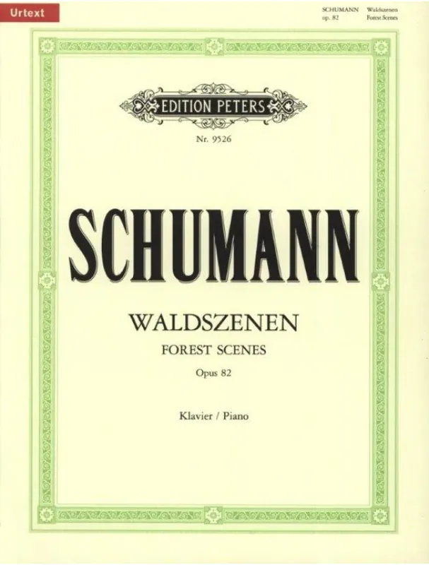 Robert Schumann Waldszenen Op. 82 (noty na klavír) Sezónní Sleva