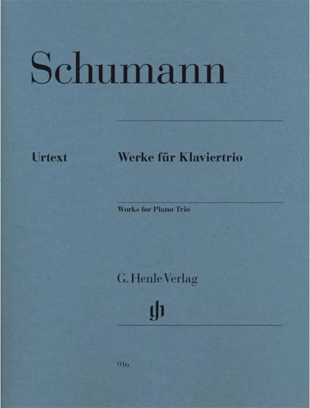 Robert Schumann Works for Piano Trio (noty na housle, violoncello, klavír) Cenový Hit
