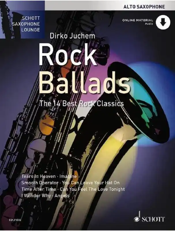 Rock Ballads (noty na altsaxofon, klavír)(+audio) Cenový Hit