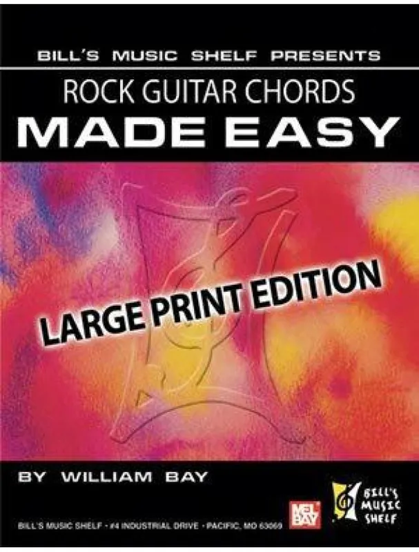 Horká Nabídka Rock Guitar Chords Made Easy (akordy na kytaru)