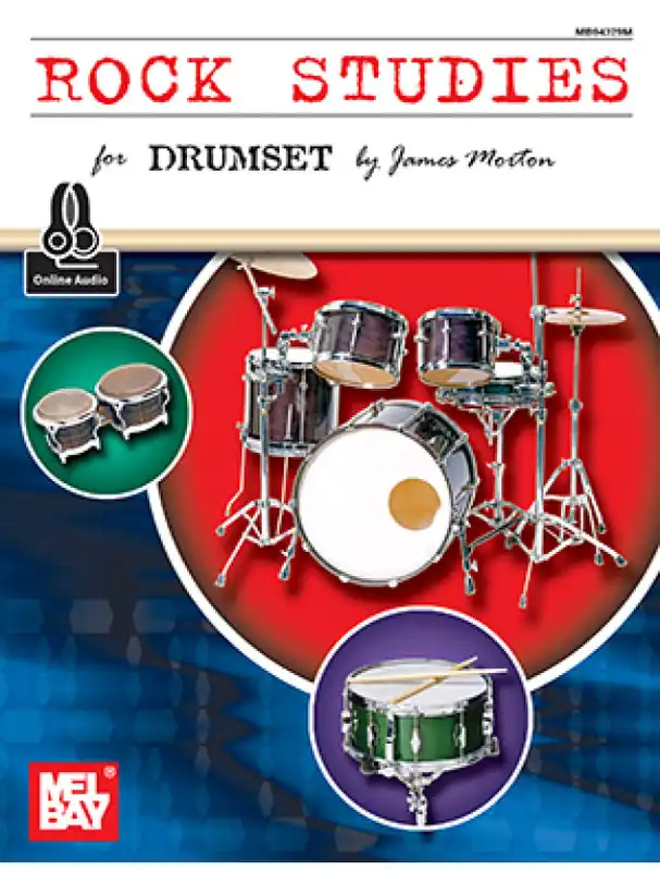 Rock Studies for Drumset (noty na bicí)(+audio) Nejlepší Cena