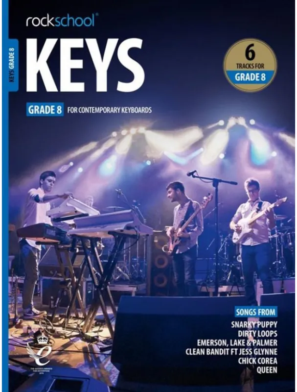 Rockschool Keys Grade 8 - 2019 (noty na keyboard) (+audio) Speciální Cena