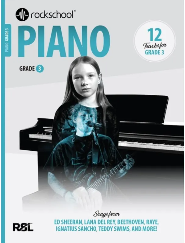 Rockschool Piano Grade 3 (noty na klavír) Rychlé Dodání