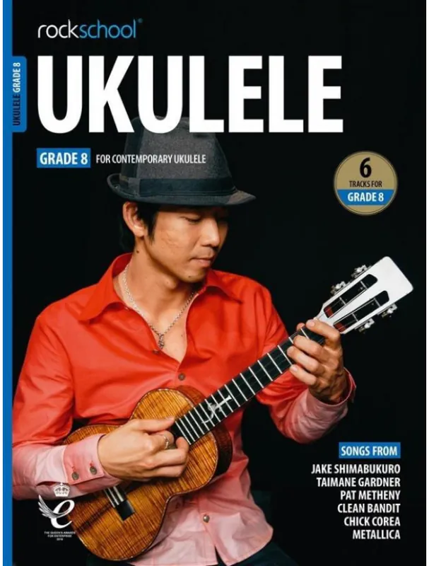 Rockschool Ukulele Grade 8 - (2020) (noty na ukulele) (+audio) Sezónní Sleva