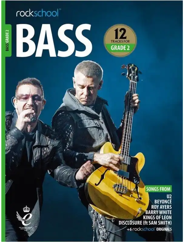 Rockschool Bass Grade 2 2018+ (noty, tabulatury na baskytaru) (+audio) Bezpečná Platba