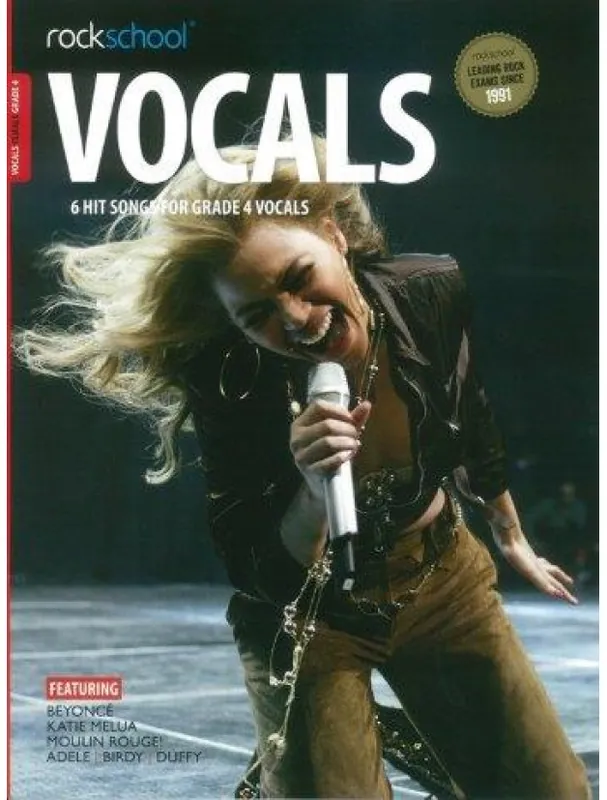 Výhodná Nabídka Rockschool Vocals Grade 4 - Female 2014-2017 Syllabus (noty na klavír, zpěv, akordy na kytaru) (+audio)