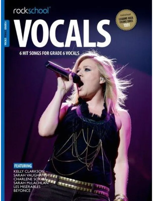 Cenová Bomba Rockschool Vocals Grade 6 - Female 2014-2017 Syllabus (noty na klavír, zpěv, akordy na kytaru) (+audio)