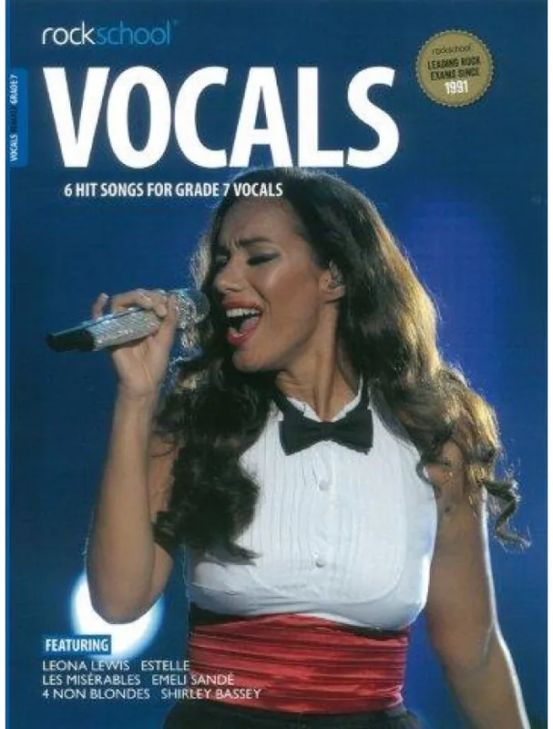 Cenový Hit Rockschool Vocals Grade 7 - Female 2014-2017 Syllabus (noty na klavír, zpěv, akordy na kytaru) (+audio)