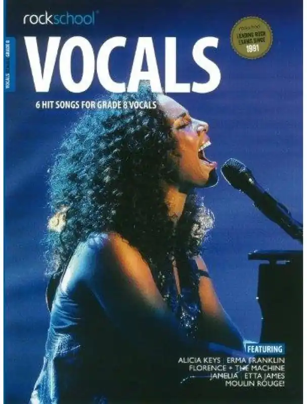 Rockschool Vocals Grade 8 - Female 2014-2017 Syllabus (noty na klavír, zpěv, akordy na kytaru) (+audio) Koupit Online