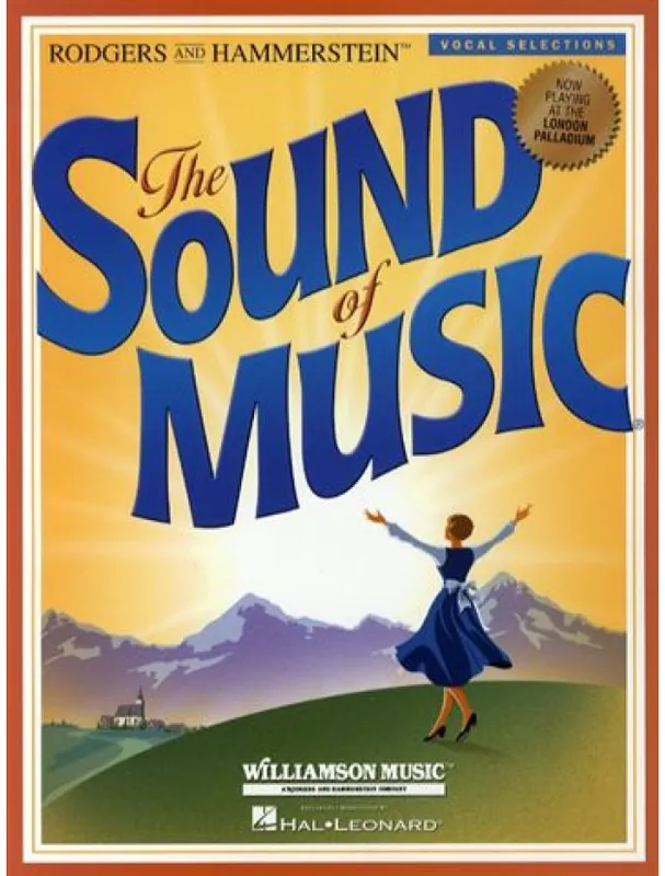 Časově Omezené Rodgers and Hammerstein The Sound Of Music - Vocal Selections (noty, klavír, zpěv, kytara, akordy)