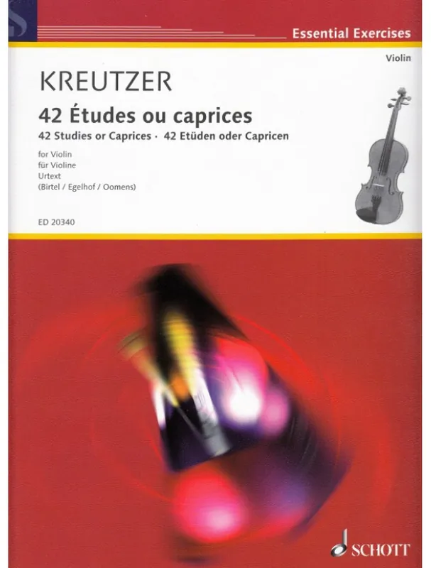 Přímo Od Výrobce Rodolphe Kreutzer 42 etud a capriccií