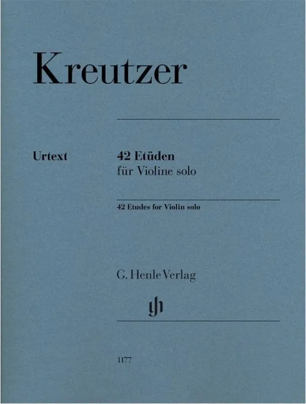 Ihned K Objednání Rodolphe Kreutzer 42 Etudes (noty na housle)