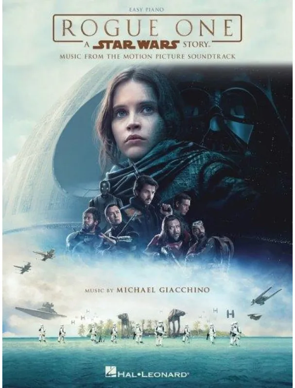 Rogue One A Star Wars Story (noty na snadný sólo klavír) Top Prodej