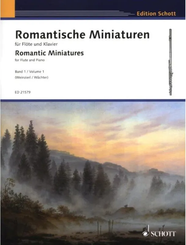 Expresní Doručení Romantic Miniatures 1 (noty na příčnou flétnu, klavír)